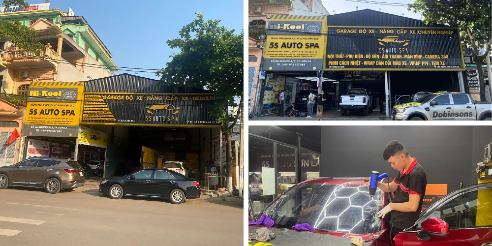 Top 9 địa chỉ dán phim cách nhiệt ô tô tại Sơn La đáng tin cậy 6 Nội thất ô tô 5S – Địa chỉ dán phim cách nhiệt Sơn La