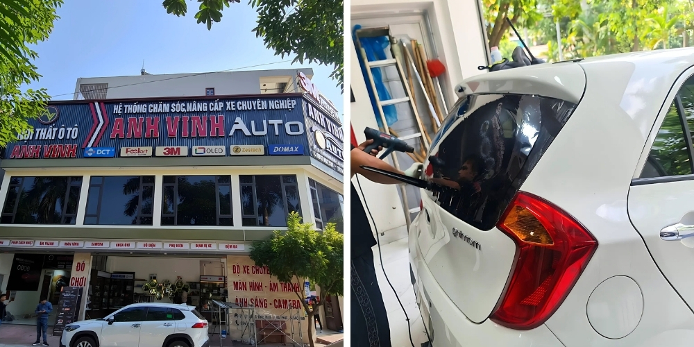 Top 9 địa chỉ dán phim cách nhiệt tại Bắc Ninh uy tín 4 Anh Vinh Auto – Địa chỉ dán phim cách nhiệt Bắc Ninh