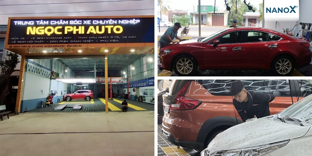 Ngọc Phi Auto là một trong những cái tên nổi bật trong lĩnh vực chăm sóc và vệ sinh xe toàn diện