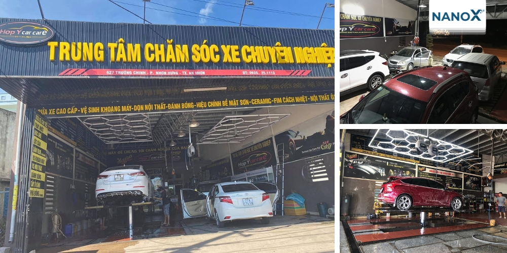 Hợp Ý Detailing là địa điểm chăm sóc xe hơi uy tín tại Bình Định