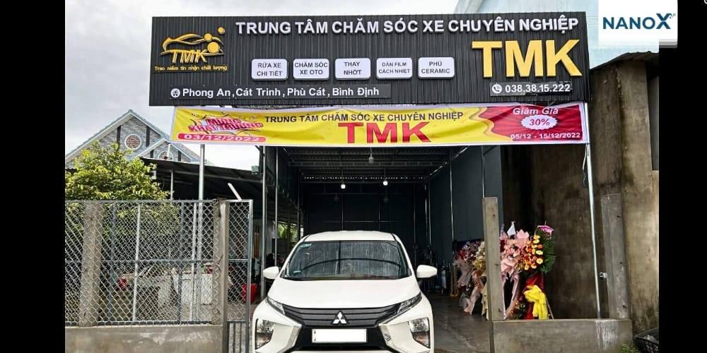 TMK là địa chỉ dán phim cách nhiệt chất lượng tại Bình Định