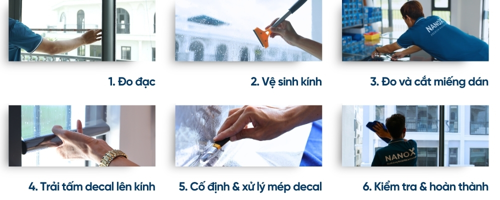 Hướng dẫn cách dán decal dán kính chống nắng