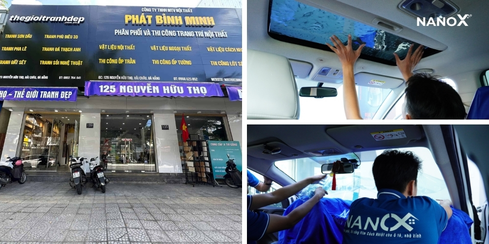 8 Địa chỉ dán phim cách nhiệt ô tô Đà Nẵng uy tín tin cậy 10 Nội Thất Bình Minh - Hải Châu, TP. Đà Nẵng