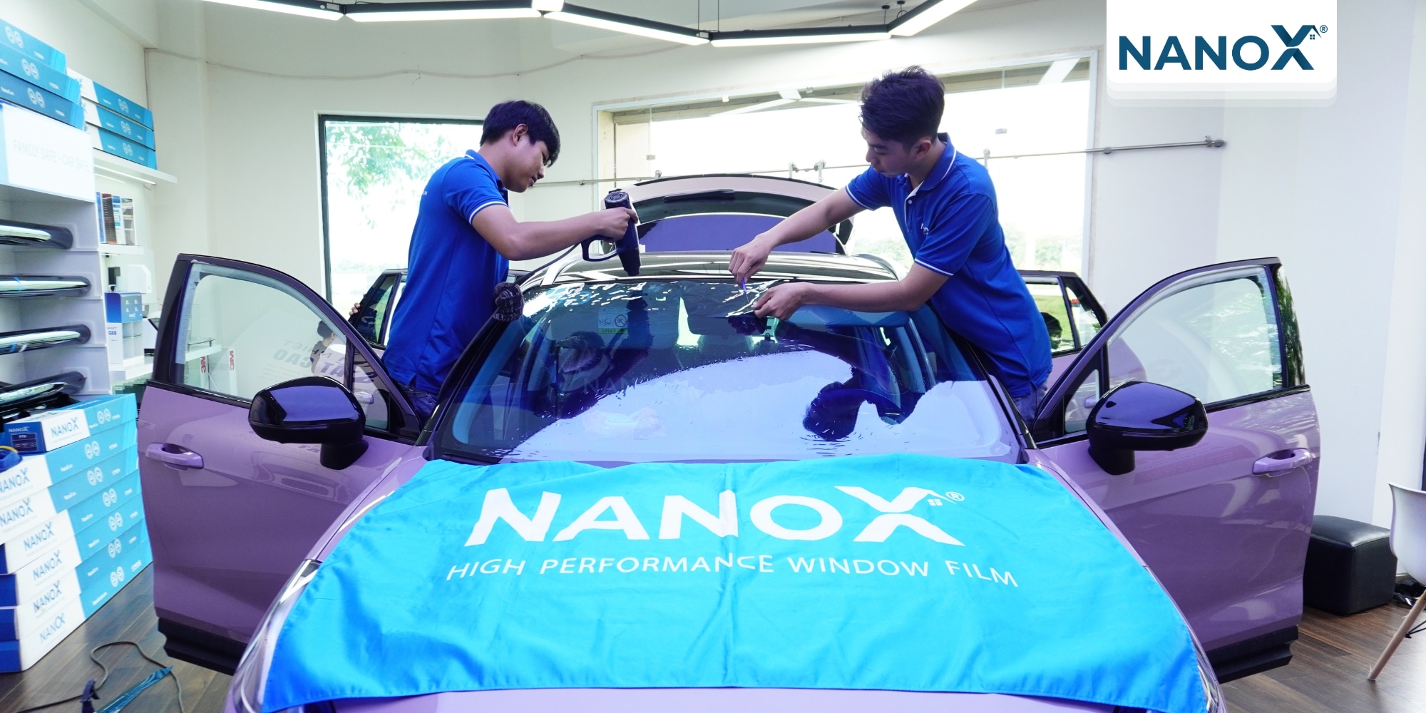 Công nghệ Nano Ceramic là gì? ứng dụng cho phim như thế nào? 4 Phim cách nhiệt công nghệ nano ceramic dán ô tô