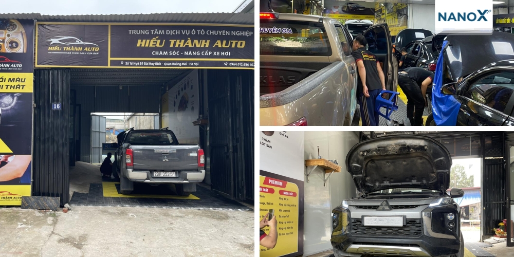 Top 10 địa chỉ dán phim cách nhiệt ô tô ở Hà Nội uy tín 5 Hiếu Thành Auto - Hoàng Mai, Hà Nội, địa chỉ dán phim cách nhiệt Hà Nội