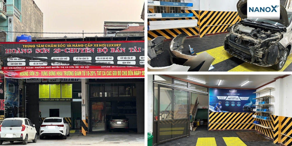 Top 10 địa chỉ dán phim cách nhiệt ô tô ở Hà Nội uy tín 4 Hoàng Sơn 29 - Sơn Tây, Hà Nội, đơn vị dán phim cách nhiệt Hà Nội