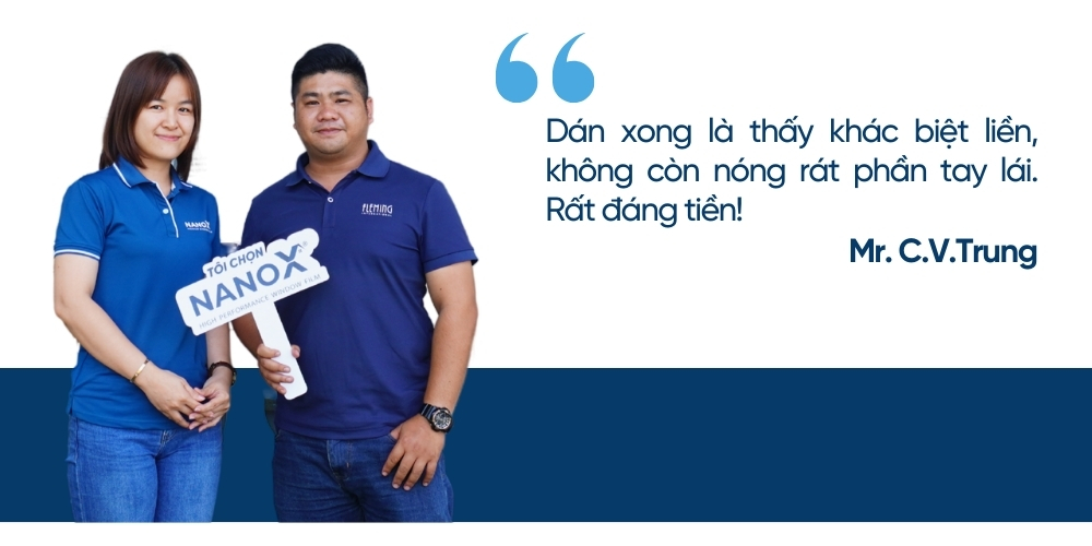 Các đánh giá thực tế của Khách hàng khi trải nghiệm gói phim cách nhiệt ô tô 7 chỗ NanoX Platinum