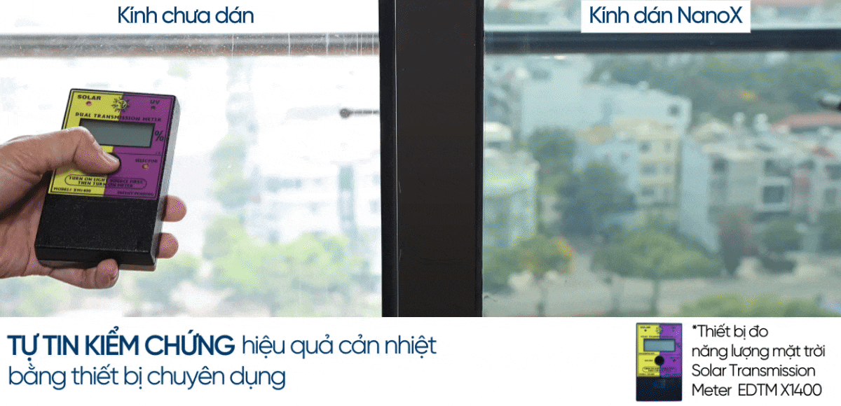 Luôn sẵn sàng kiểm chứng chất lượng sản phẩm phim cách nhiệt trước khi thi công lắp đặt