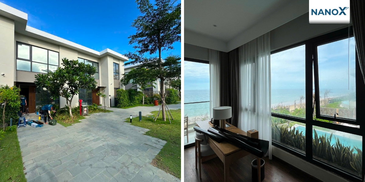 Trạng thái Resort Radisson Phan Thiết trước khi thi công