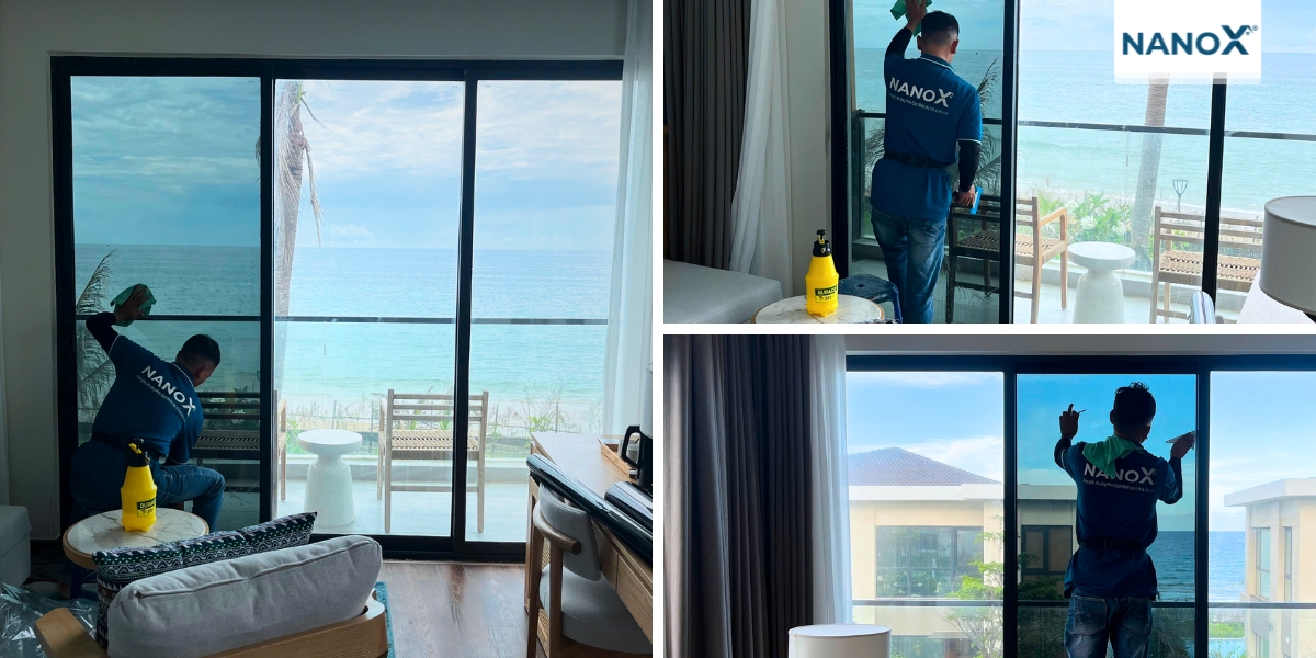 Dan phim cach nhiet Resort Radisson 2