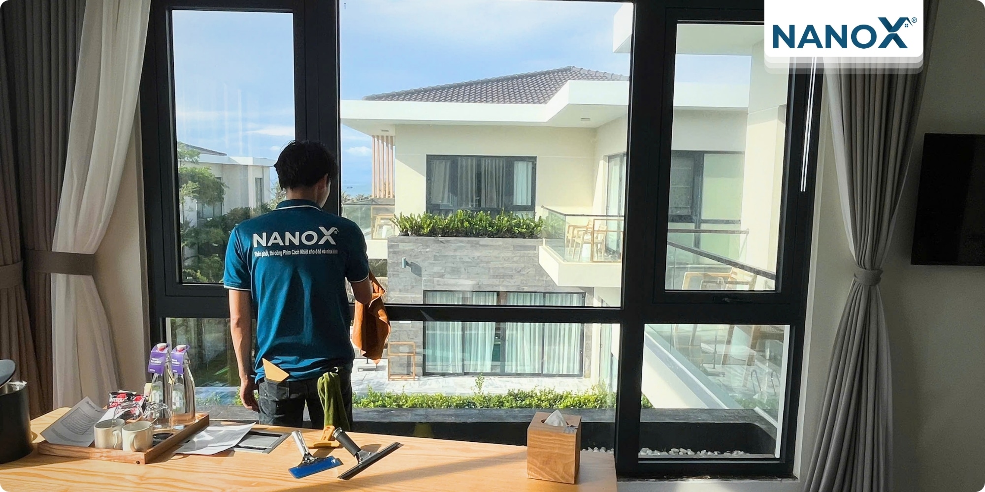 Dán phim cách nhiệt resort Radisson