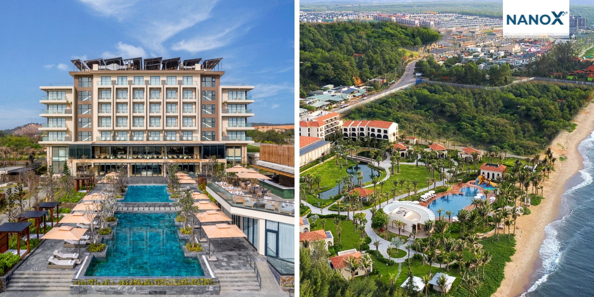 Dan phim cach nhiet Resort Radisson