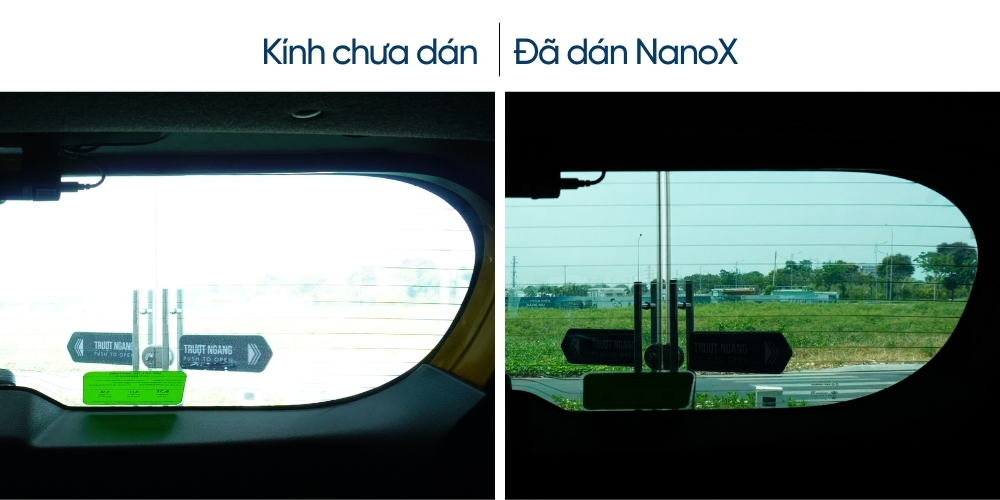 Dán phim cách nhiệt kính hậu ô tô