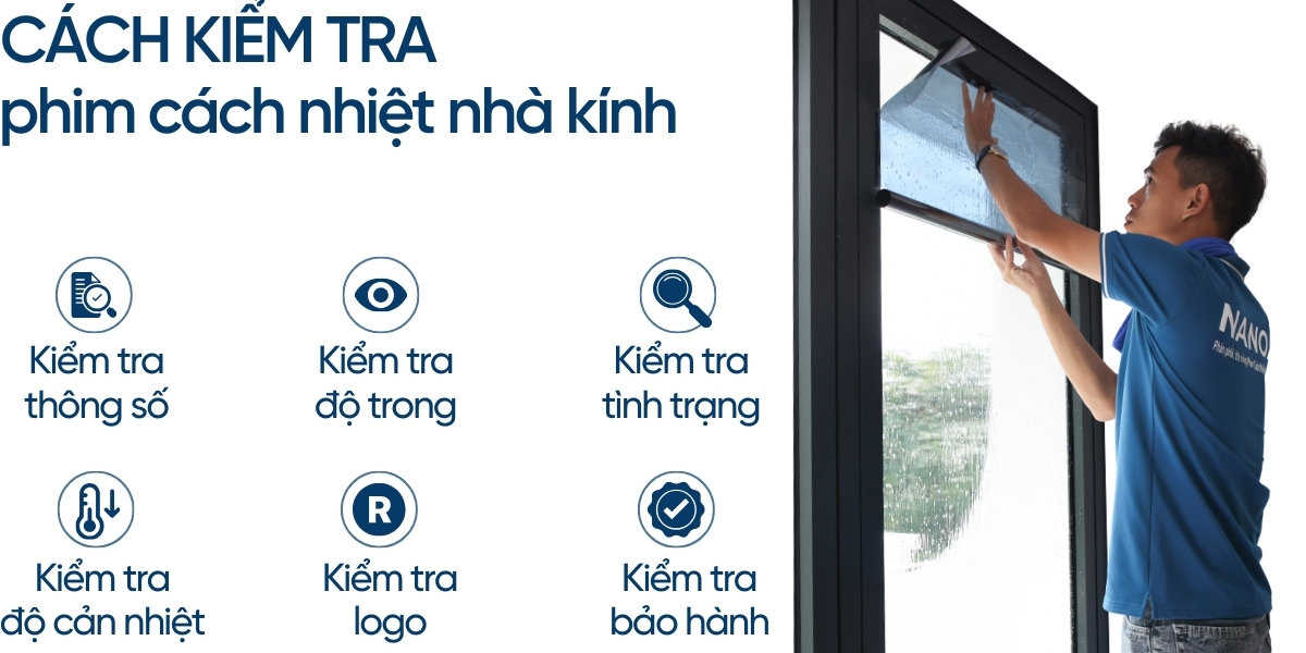 Cách kiểm tra phi cách nhiệt cửa kính