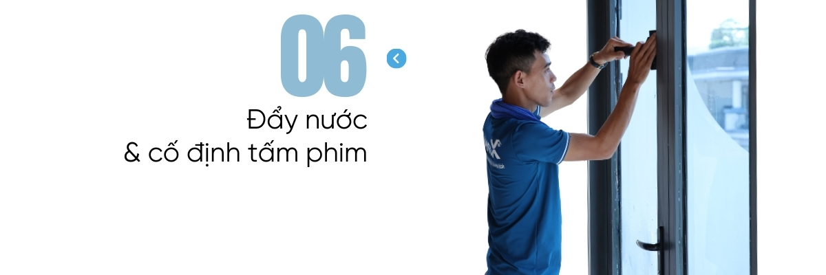Cách dán phim cách nhiệt cửa kính