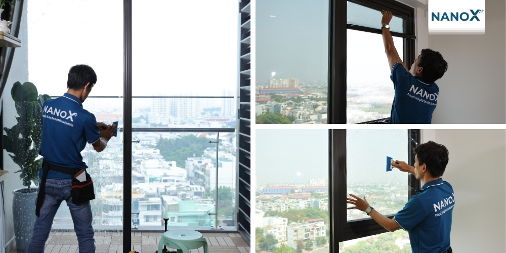 trai nghiem khach hang dan phim cach nhiet nha kinh Akari City 5