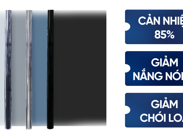 Dán phim cách nhiệt cửa kính giá rẻ - chống nắng nóng và giảm chói tốt