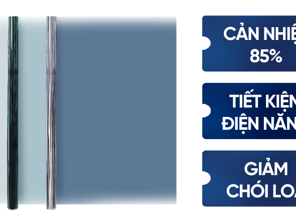 Dán phim cách nhiệt văn phòng - cản nhiệt đến 90% và tiết kiệm điện năng