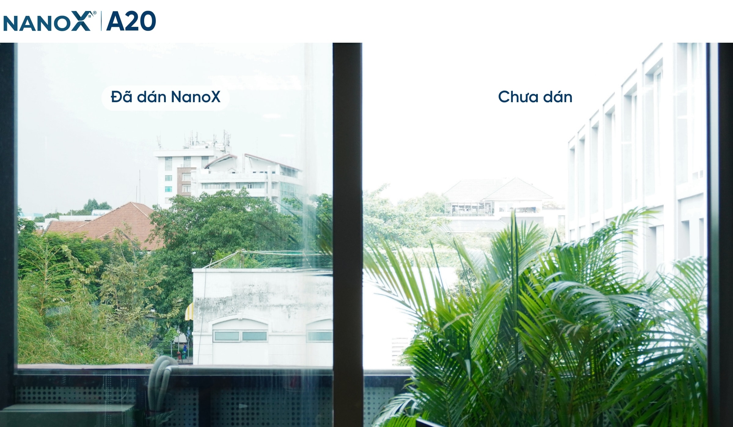 Thi công phim cách nhiệt NanoX Eco-Cool A20