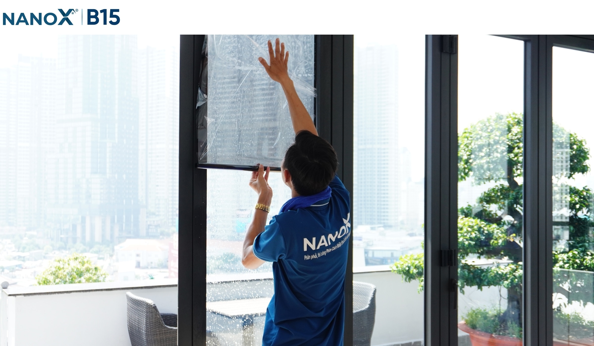 Thi công phim cách nhiệt Ice-Con B15
