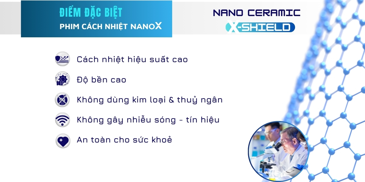 Dịch vụ dán phim cách nhiệt ô tô 5 Tại sao nên dán phim cách nhiệt ô tô tại NanoX
