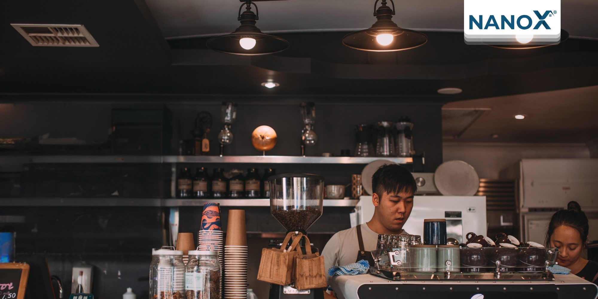Điều hòa là cách chống nóng quán cafe được sử dụng phổ biến