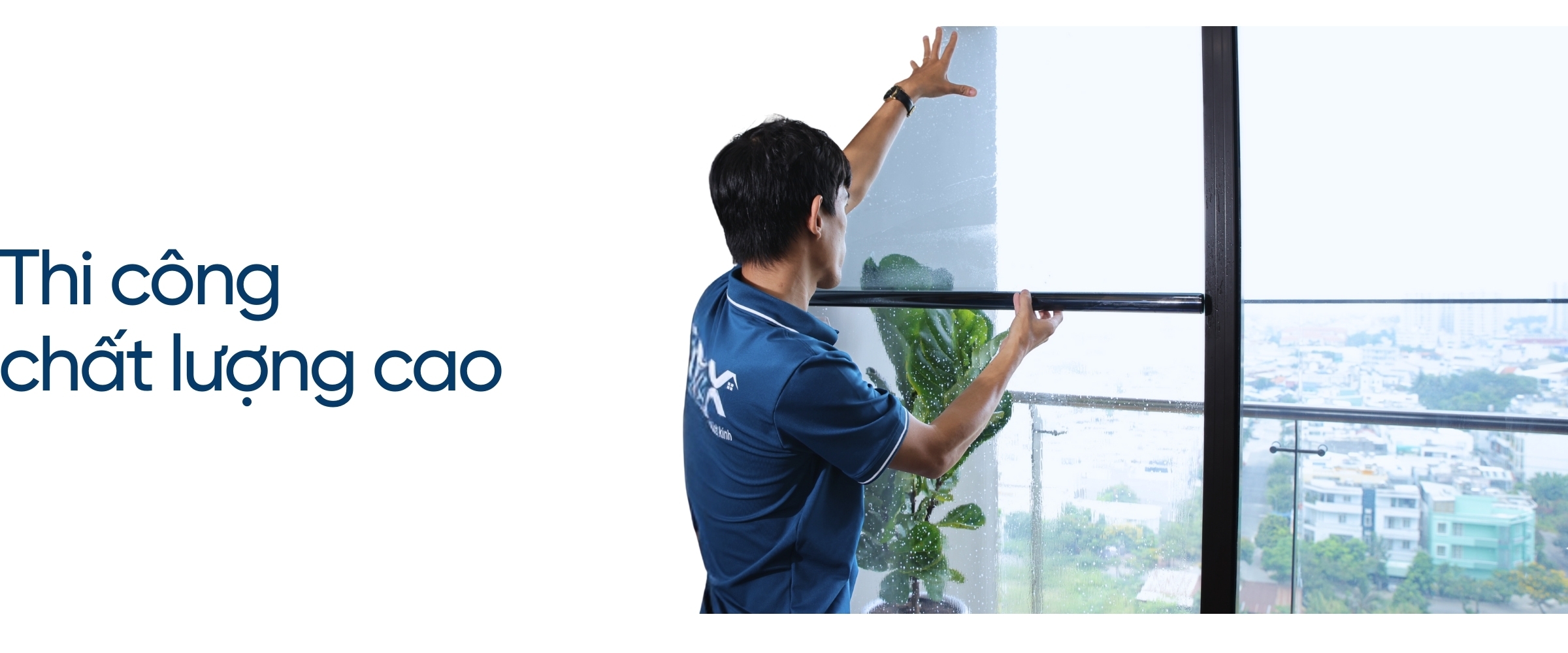 Quy trình thi công dán phim cách nhiệt nhà kính NanoX