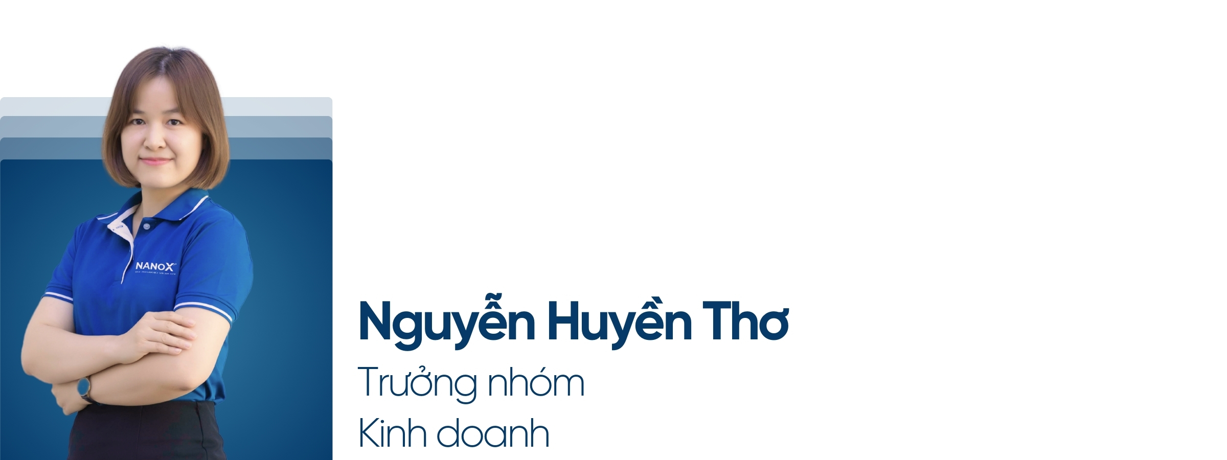 Trưởng nhóm Kinh doanh Nguyễn Huyền Thơ
