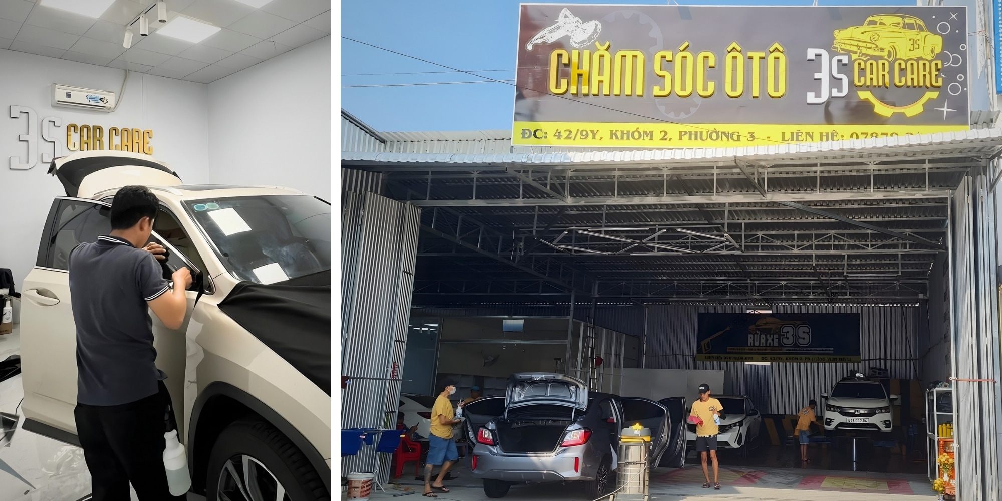 Top 7 địa chỉ dán phim cách nhiệt ô tô Vĩnh Long uy tín 4 3S Car Care luôn đặt sự hài lòng của Khách hàng lên hàng đầu