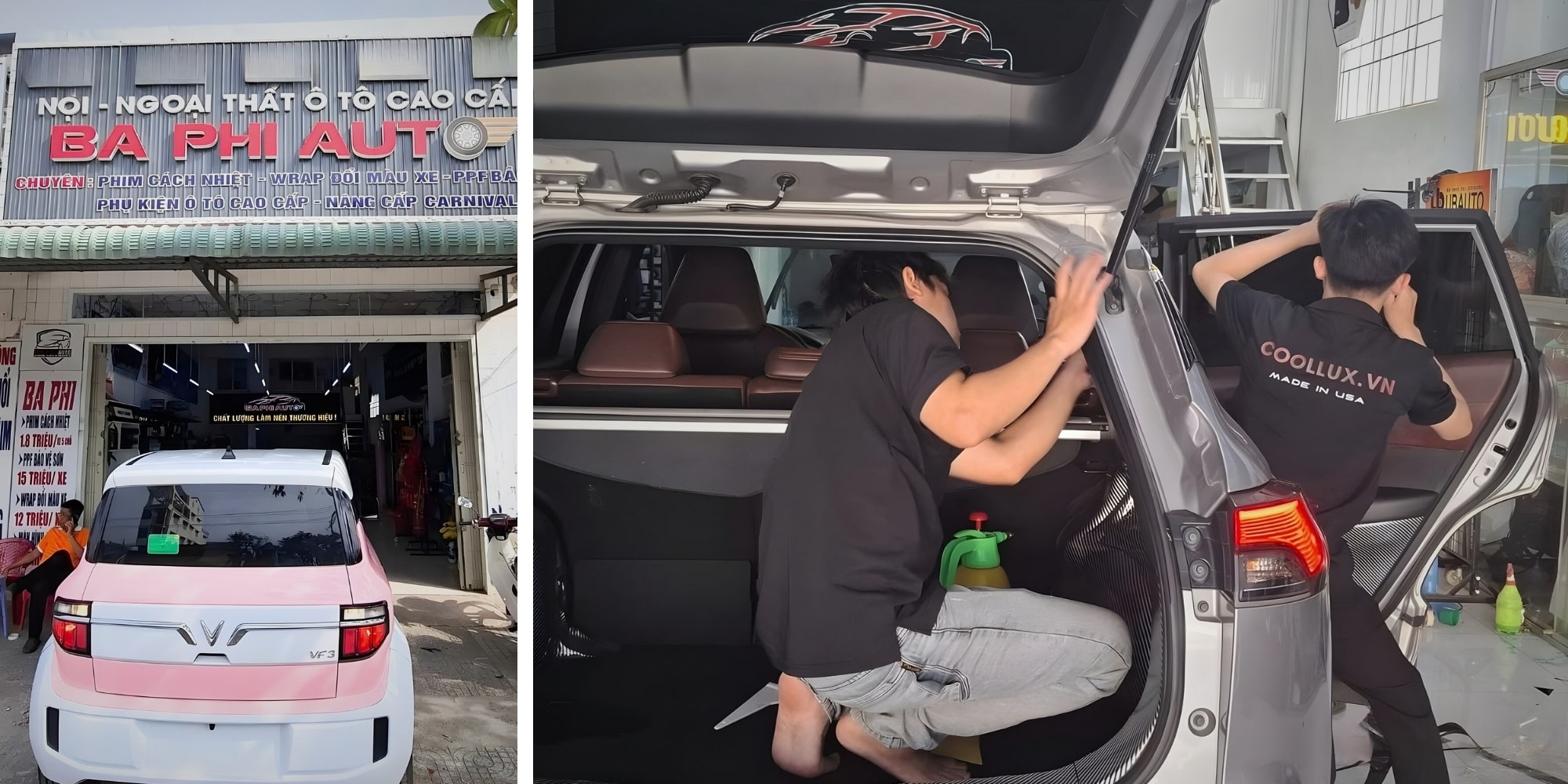 Top 7 địa chỉ dán phim cách nhiệt ô tô Vĩnh Long uy tín 6 Ba Phi Auto là trung tâm chăm sóc xe nổi tiếng tại Vĩnh Long