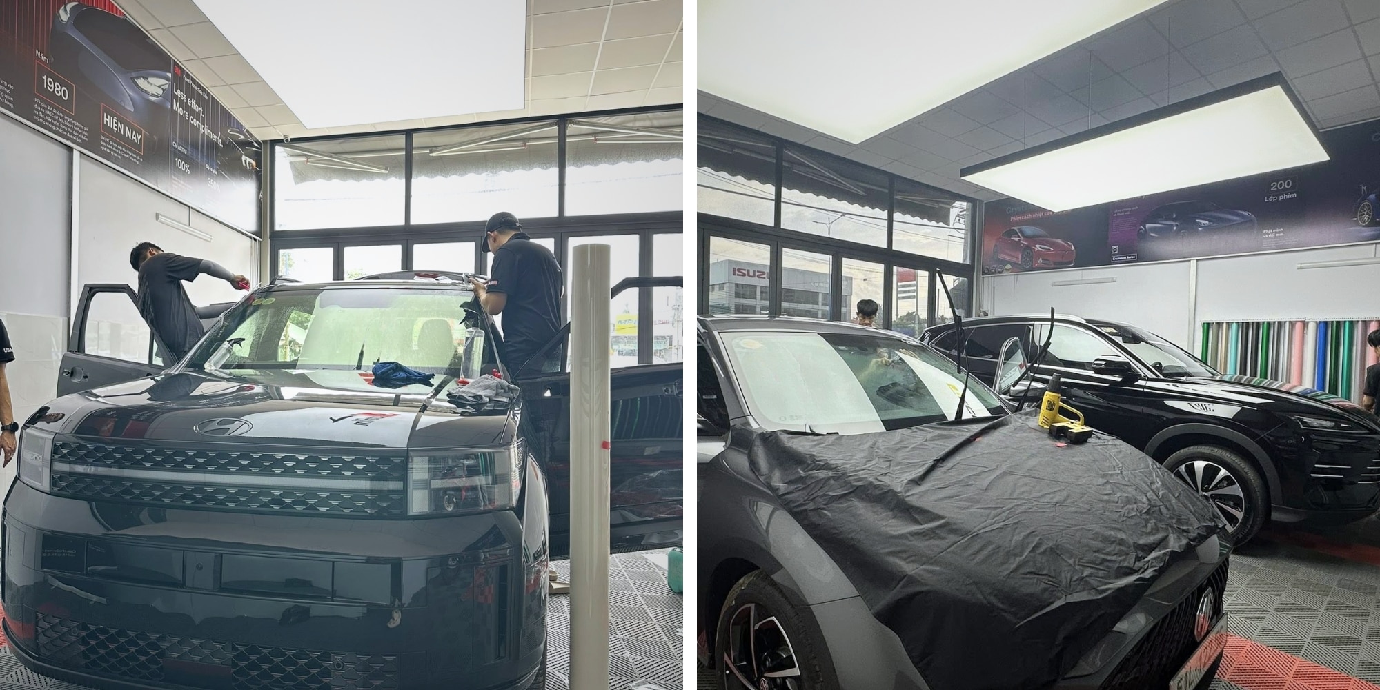 Công ty TNHH Phụ kiện ô tô T&H chuyên cung cấp các dịch vụ dán phim cách nhiệt ô tô và nhà kính