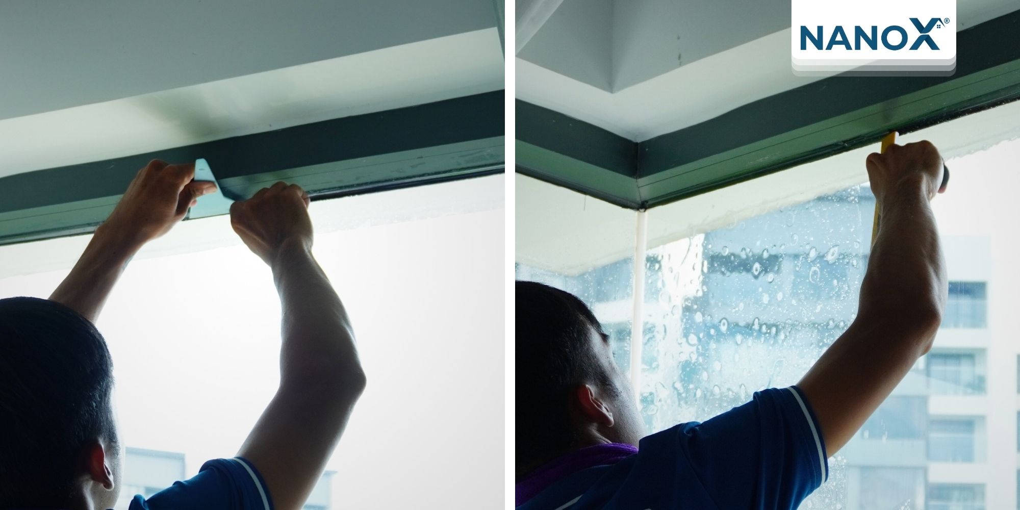 Dan phim cach nhiet can ho garden plaza 3