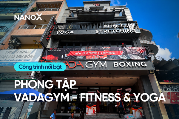Dán phim cách nhiệt phòng tập VADAGYM – Fitness & Yoga