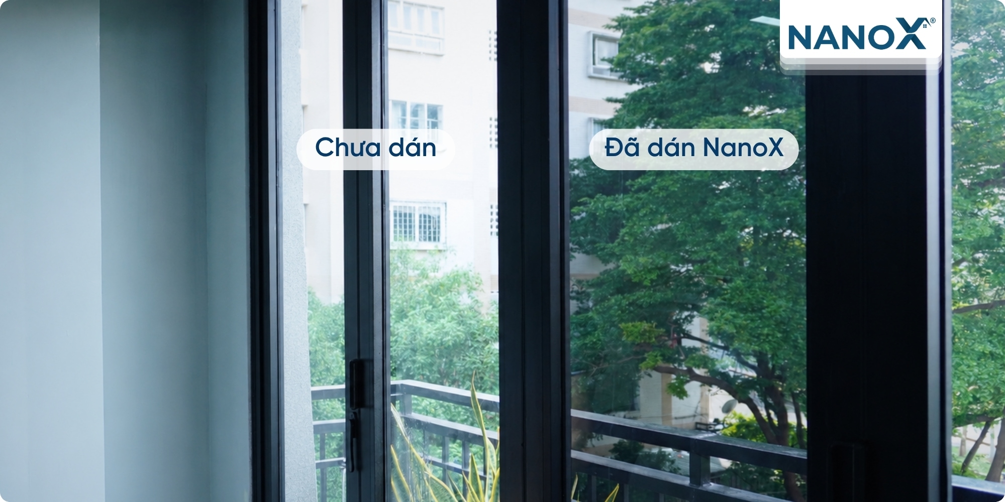 Dán phim cách nhiệt phòng tập VADAGYM – Fitness & Yoga