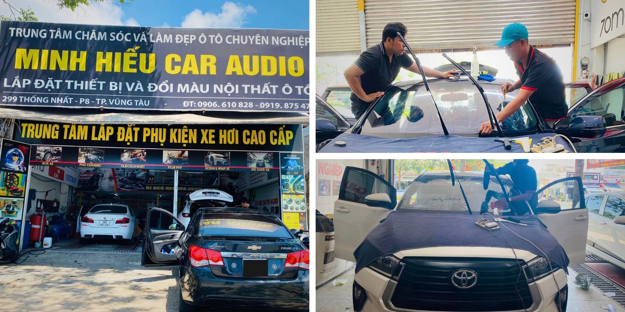 Top 5 địa chỉ dán phim cách nhiệt ô tô Vũng Tàu uy tín, giá tốt 5 Minh Hiếu Auto tự hào là trung tâm chăm sóc bảo dưỡng ô tô hàng đầu tại Vũng Tàu