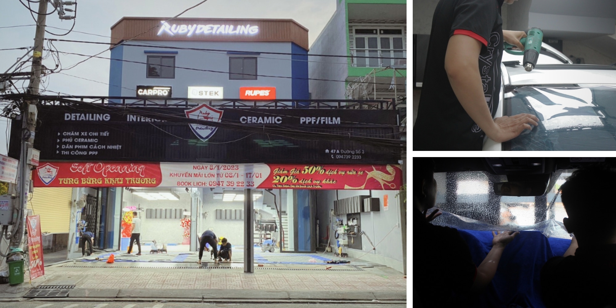 Ruby Detailing là đơn vị mang đến các giải pháp bảo vệ, chăm sóc và duy trì vẻ đẹp của xe