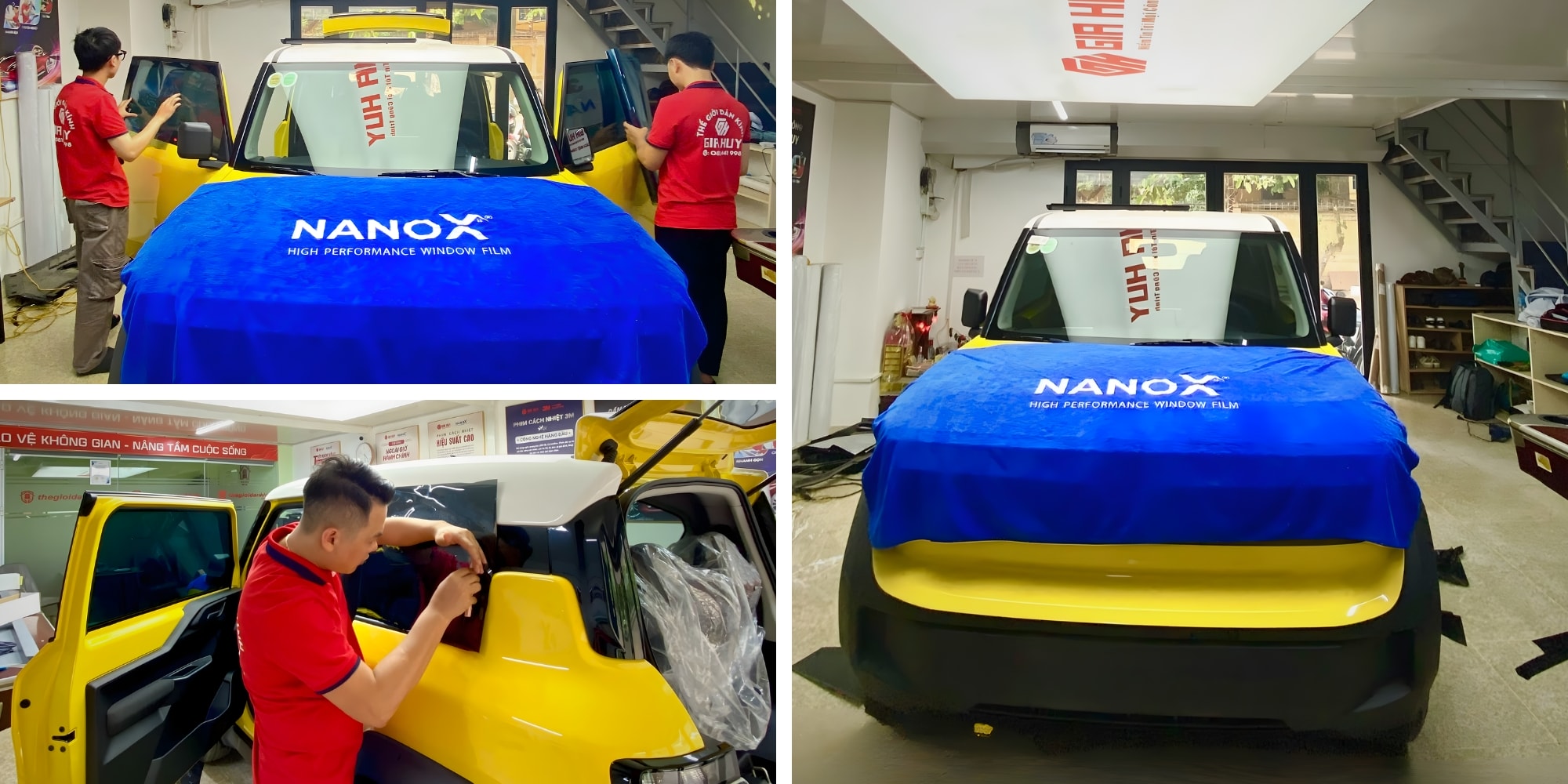 Top 11 địa chỉ dán phim cách nhiệt Hà Nội đáng tham khảo 2 Gia Huy đã khẳng định vị thế trong lĩnh vực cung cấp, thi công phim cách nhiệt ô tô và nhà kính