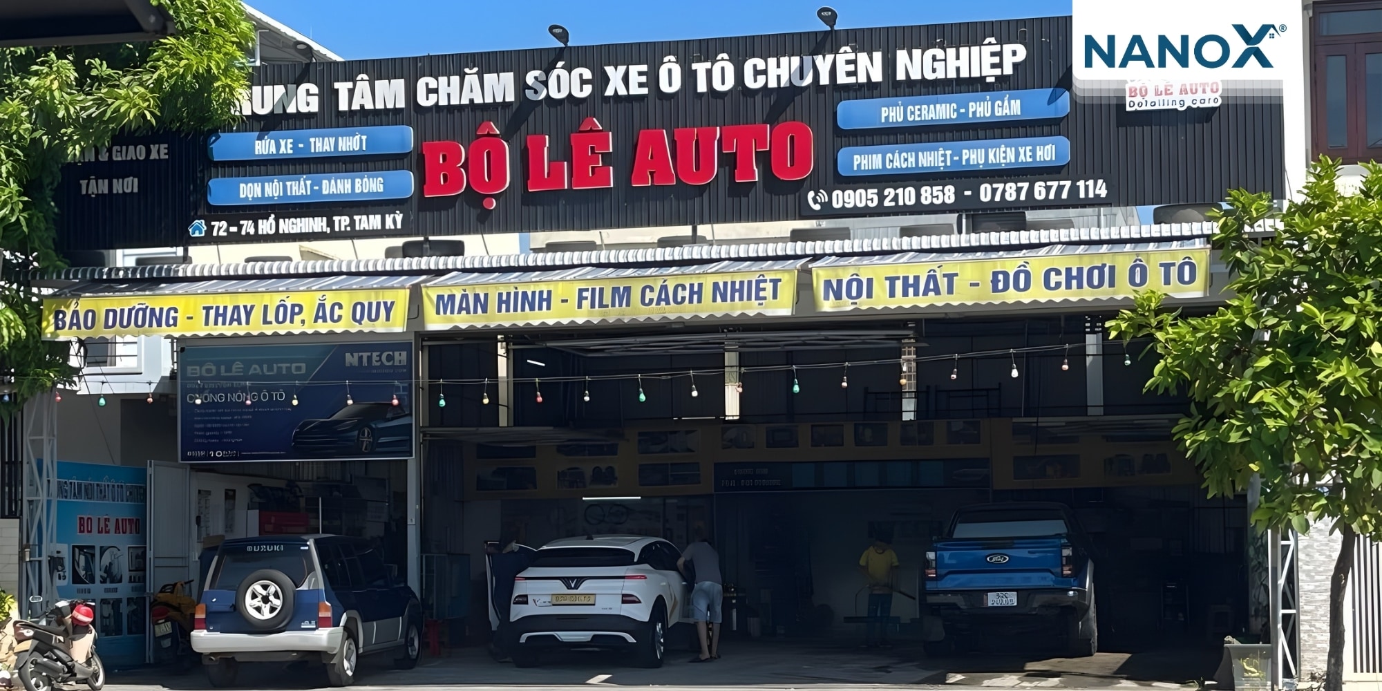 dai ly phim cach nhiet NanoX Bo Le Auto 2