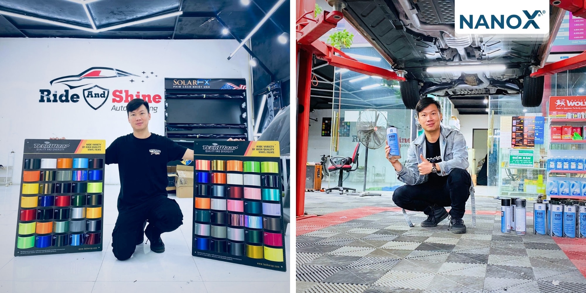 dai ly phim cach nhiet NanoX Ride And Shine Auto Detailing 3