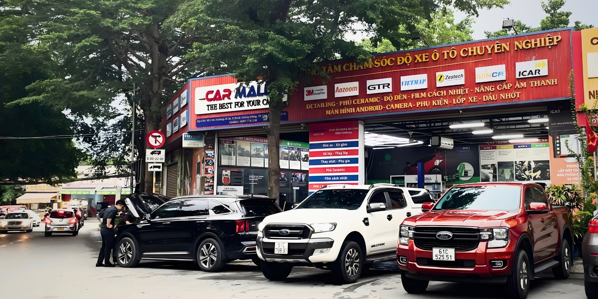 Carmall là trung tâm cung cấp dịch vụ detailing và nâng cấp xe ô tô chuyên nghiệp