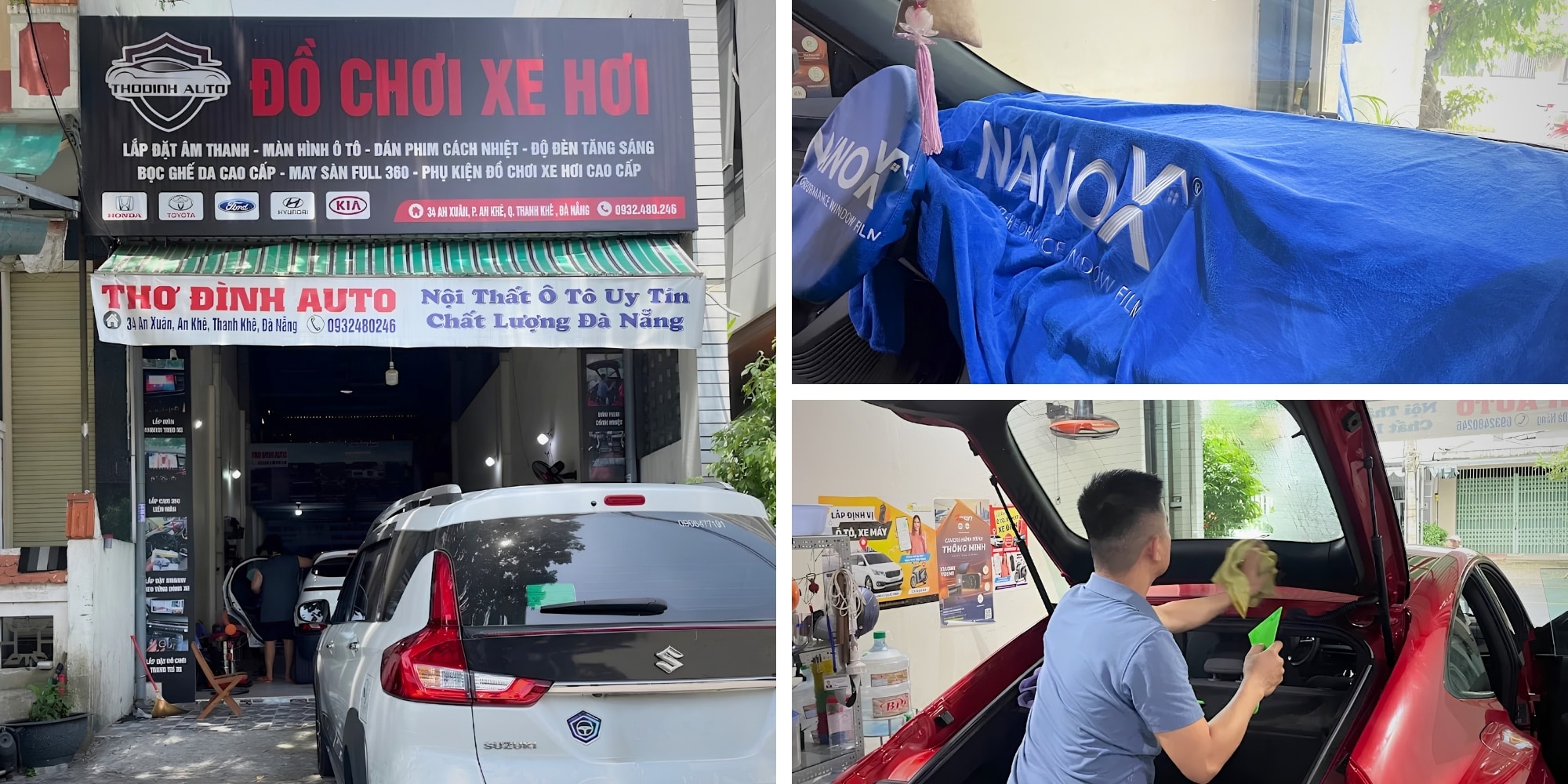Đồ chơi xe hơi Thơ Đình Auto là một trong những địa chỉ chăm sóc xe uy tín tại Đà Nẵng