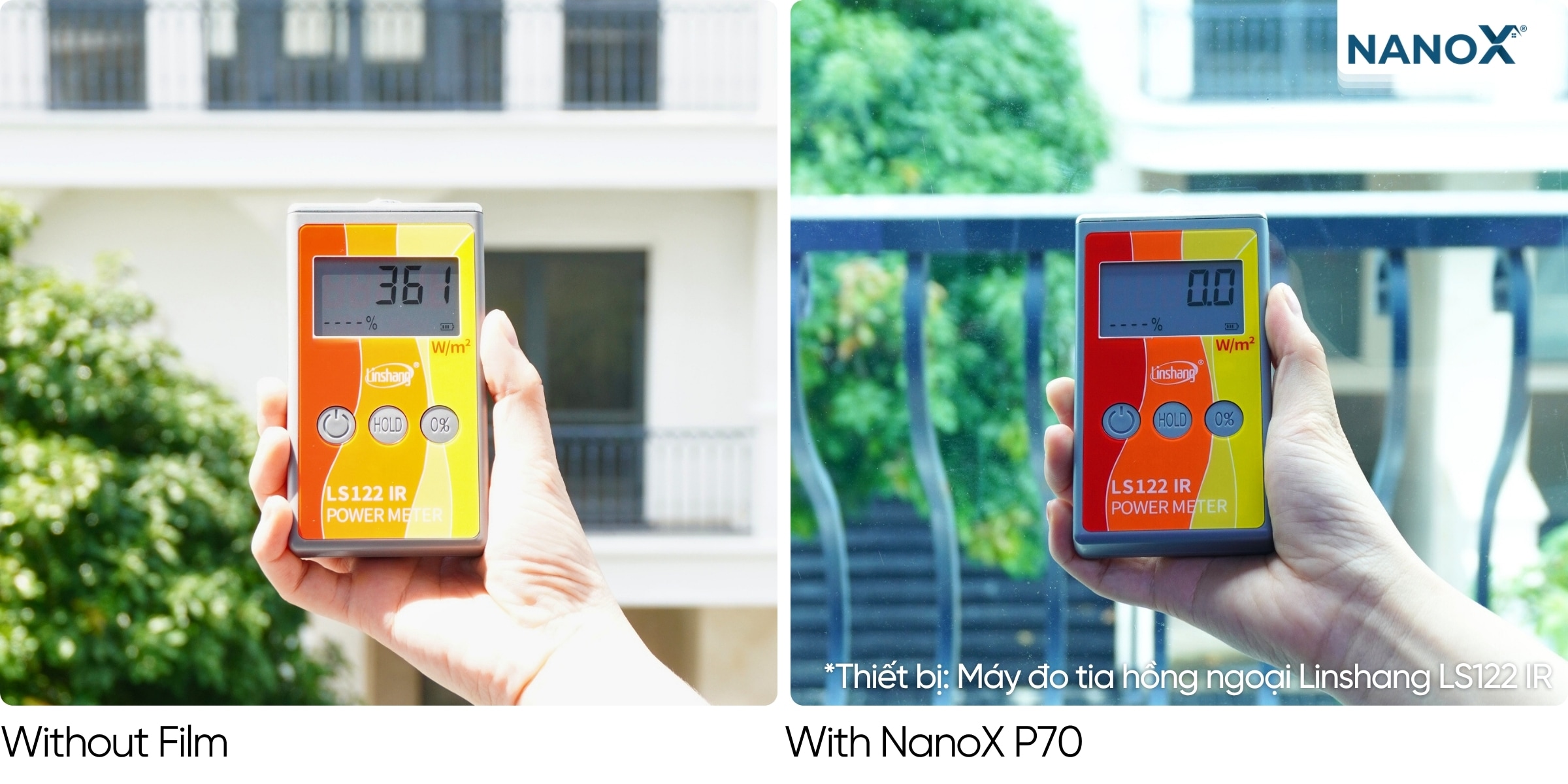Phim cách nhiệt nhà kính NanoX P70 mang tính đột phá với khả năng loại bỏ đến 100% tia hồng ngoại