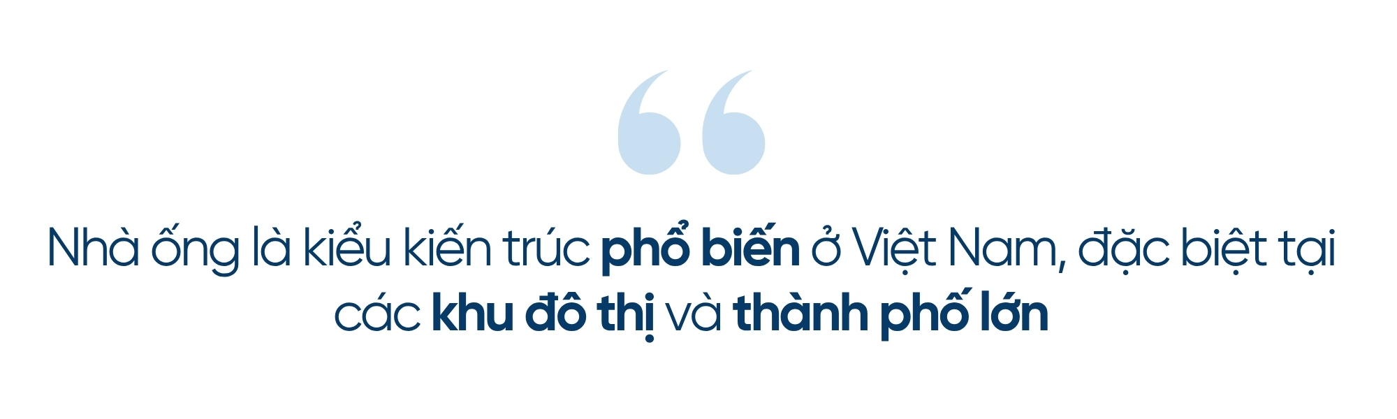 Nhà ống là gì? Cấu tạo và khái niệm cơ bản