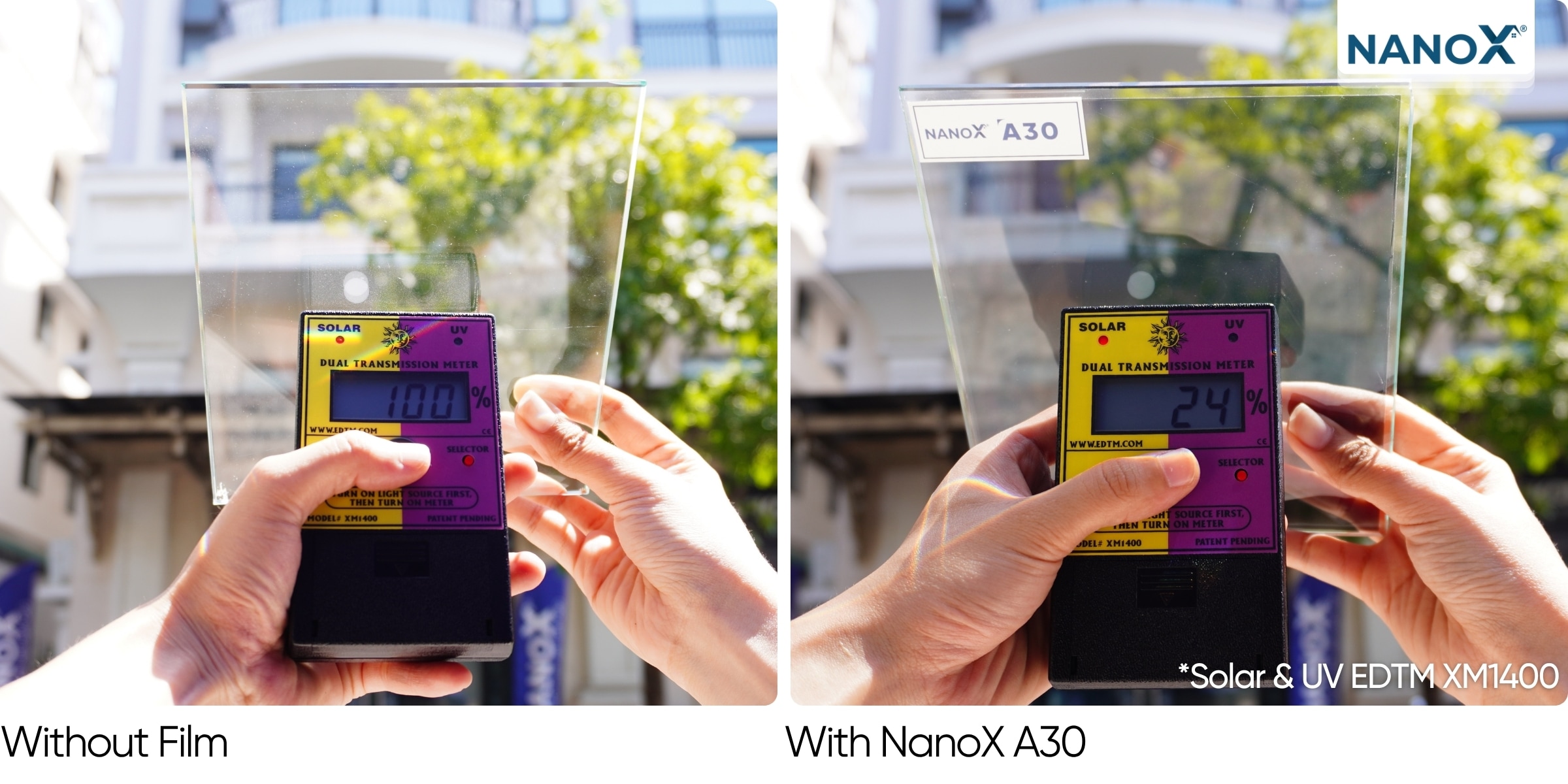 Phim cách nhiệt nhà kính NanoX A30 3 Phim cách nhiệt nhà kính NanoX A30 chống nóng tối ưu