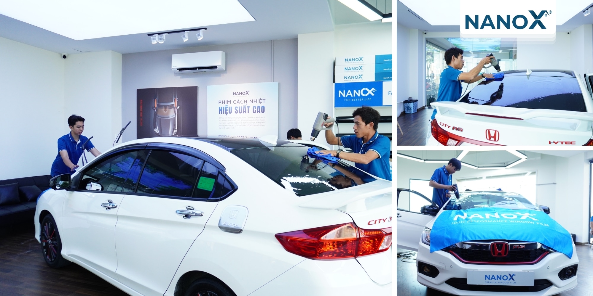 Dán phim cách nhiệt Honda City