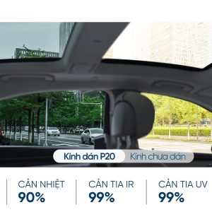 Phim cách nhiệt kính sườn NanoX P20