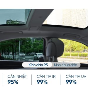 Phim cách nhiệt kính sườn NanoX P5