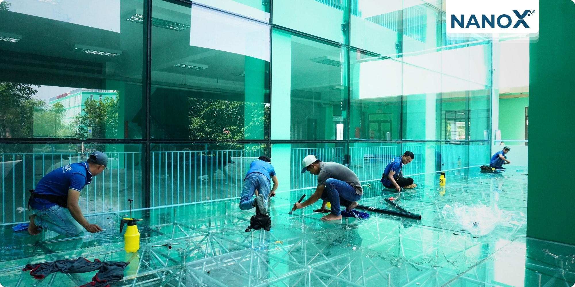Trường Cao đẳng Lý Tự Trọng 10 Dán phim cách nhiệt trường Cao đẳng Lý Tự Trọng