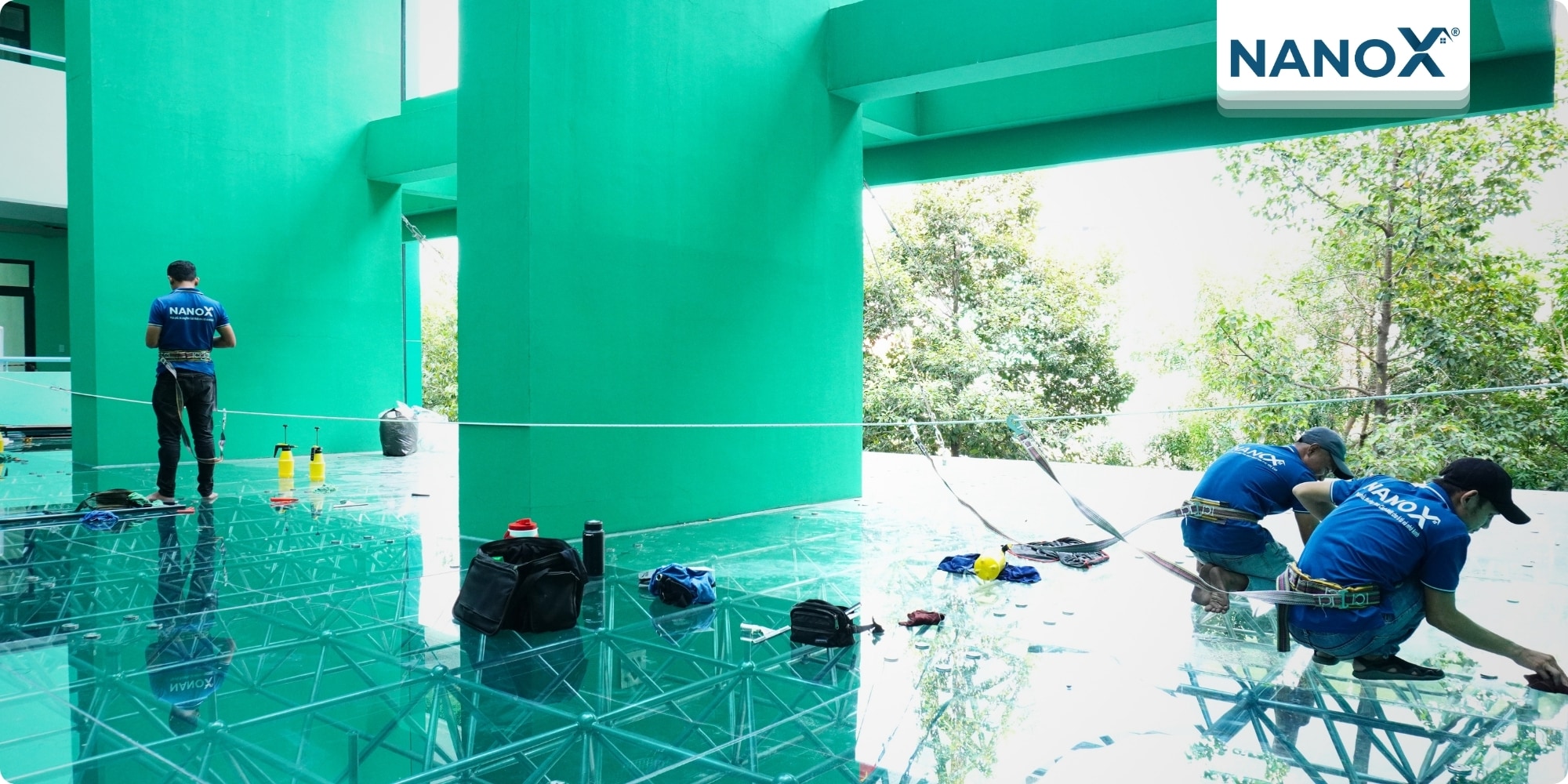 Trường Cao đẳng Lý Tự Trọng 4 Dán phim cách nhiệt trường Cao đẳng Lý Tự Trọng