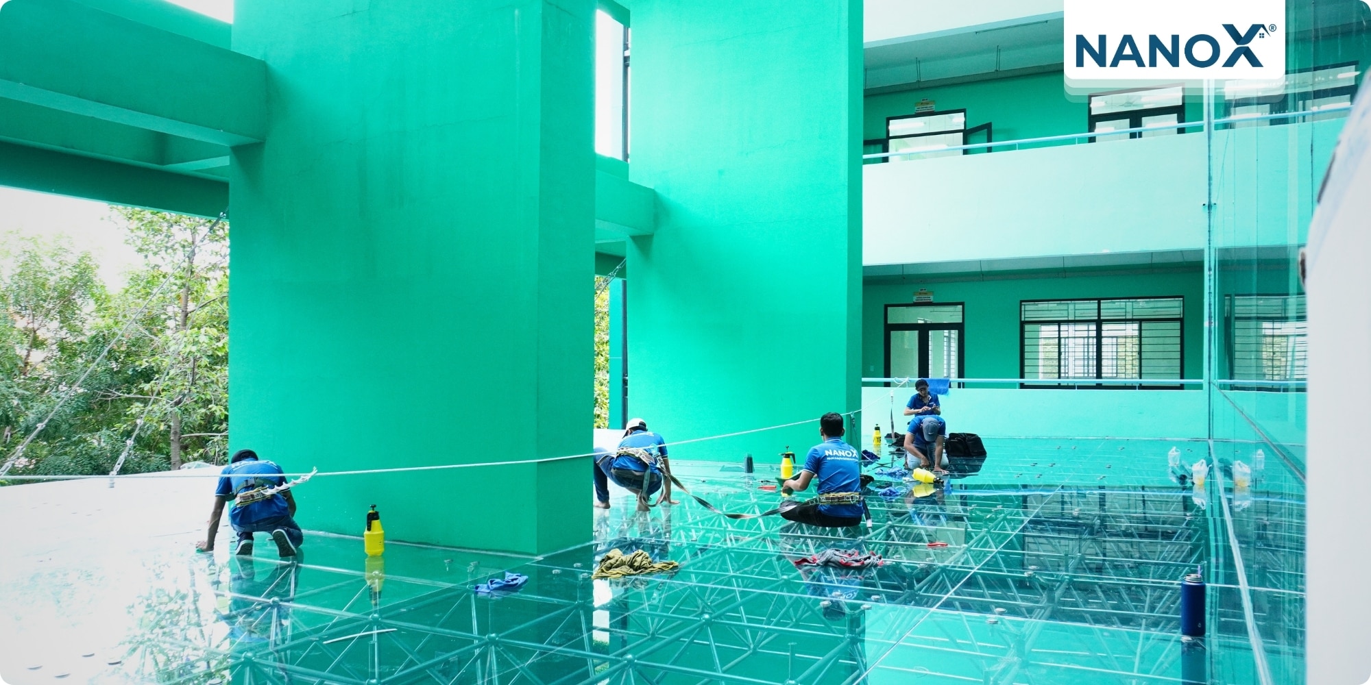 Trường Cao đẳng Lý Tự Trọng 5 Dán phim cách nhiệt trường Cao đẳng Lý Tự Trọng
